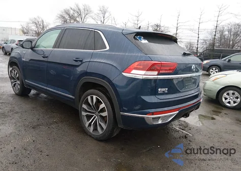 2022 Volkswagen Atlas Cross Sport 3.6L V6 Sel Premium R-Line z USA, uszkodzony, nr VIN 1V2FE2CA9NC209687